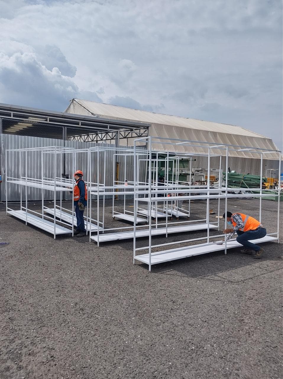 Fabricación de racks metálicos industriales 1