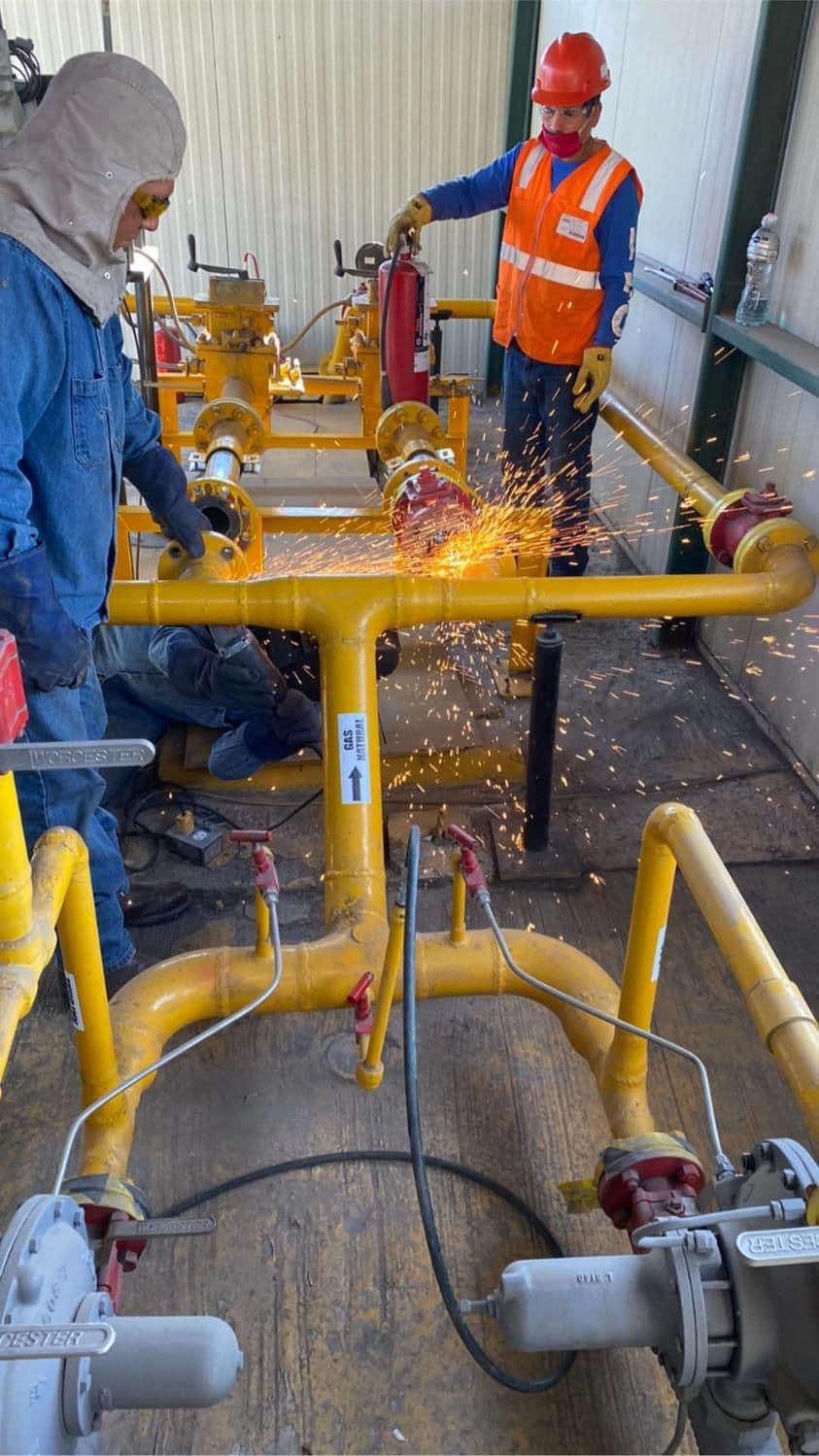 Imagen 1 de Soldadura en tubería de gas natural